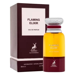 Perfume Maison Alhambra Flaming Elixir Eau de Parfum Unissex 80ML