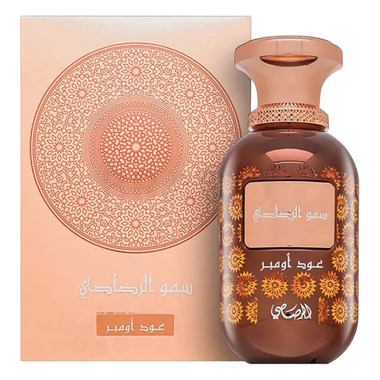 Perfume Rasasi Somow Al Lamaan Oud Ombre Eau de Parfum Unissex 100ML