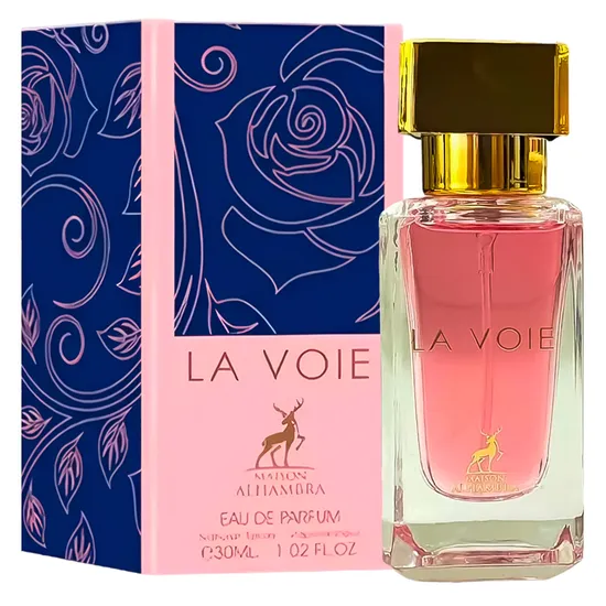 79d4e745f5a8f0266469c39ffe4026c2a9c1d755.webp Perfume Maison Alhambra La Voie Eau de Parfum Feminino 30ML