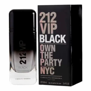 Perfume Carolina Herrera 212 Vip Black Eau de Parfum Masculino 100ML