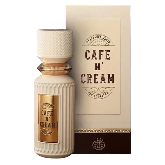 b795324d92b650cf48723f8ee97df015ff8fd0ee.webp Perfume Fragrance World Cafe N' Cream Eau de Parfum Unissex 100ML