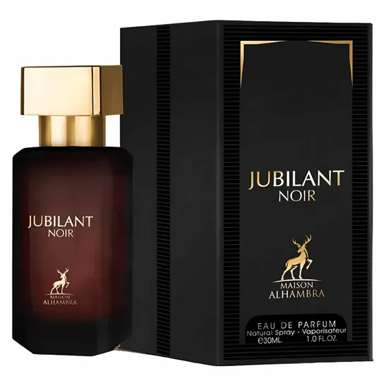d92b3e1f0dca3fa90bd177ff3bec62274a9729f9-1.webp Perfume Maison Alhambra Jubilant Noir Eau de Parfum Feminino 30ML
