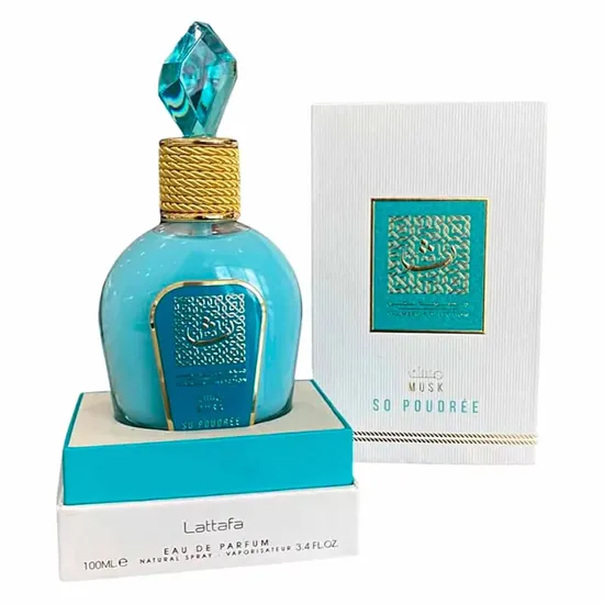 e265cf288e2b02845a2c295a76c92a247a606267-1.webp Perfume Lattafa Musk So Poudree Eau de Parfum Unissex 100ML