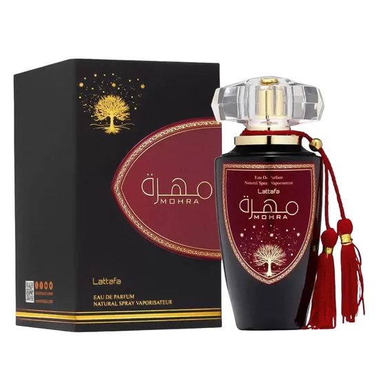 0b36e724b0f1fabaea9a0195e826e3d43272e797.webp Perfume Lattafa Mohra Eau de Parfum Unissex 100ML