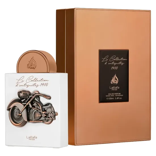 f4d280d0517f4ac6c4c469bd05b34a76fe0e46f9-1.webp Perfume Lattafa Pride La Collection D'Antiquites 1910 Eau de Parfum Unissex 100ML