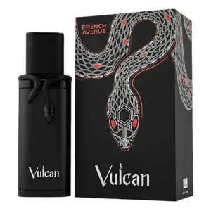 Perfume French Avenue Vulcan Black Extrait de Parfum Masculino 100ML