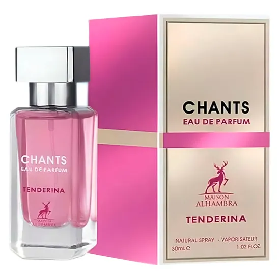56dfb9d99598664308e98162dd62e9c19fc3fc12.webp Perfume Maison Alhambra Chants Tenderina Eau de Parfum Feminino 30ML