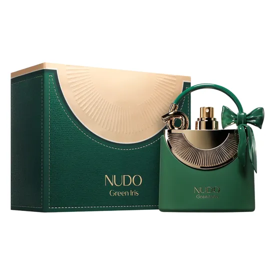 e994ac0bea763b37070092496926f3630eebce8e.webp Perfume Fragrance World Nudo Green Iris Eau de Parfum Feminino 100ML