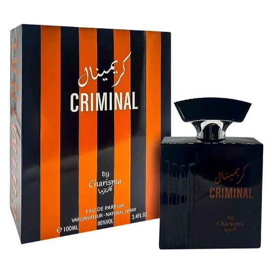 Perfume BY Charisma Criminal Eau de Parfum Masculino 100ML