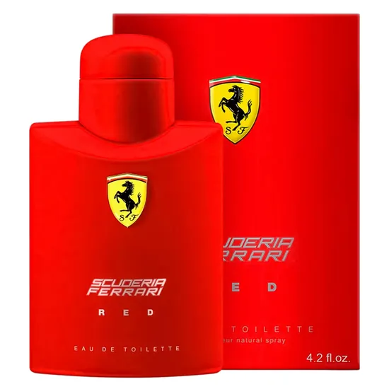 Perfume Scuderia Ferrari Red Eau de Toilette Masculino 125ML