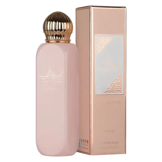 Body Splash Lattafa Ameerat Al Arab Prive Rose Feminino 150ML