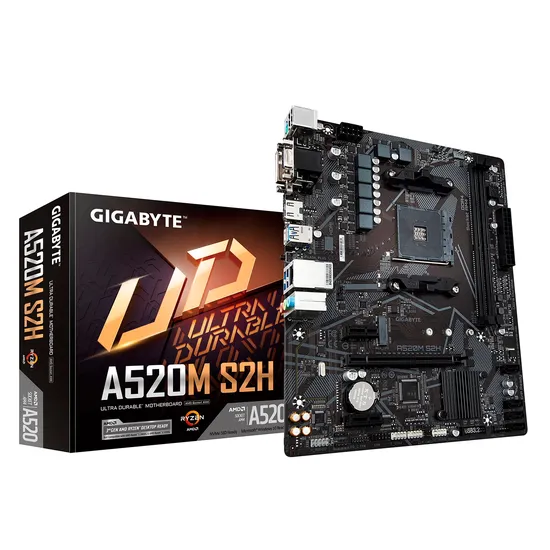 Placa Madre A520M DS3H AC DDR4 Socket AMD AM4 Chipset A520 Micro ATX