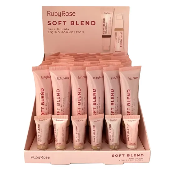 Base Liquida Ruby Rose Soft Blend HB-M301 - 36 Unidades