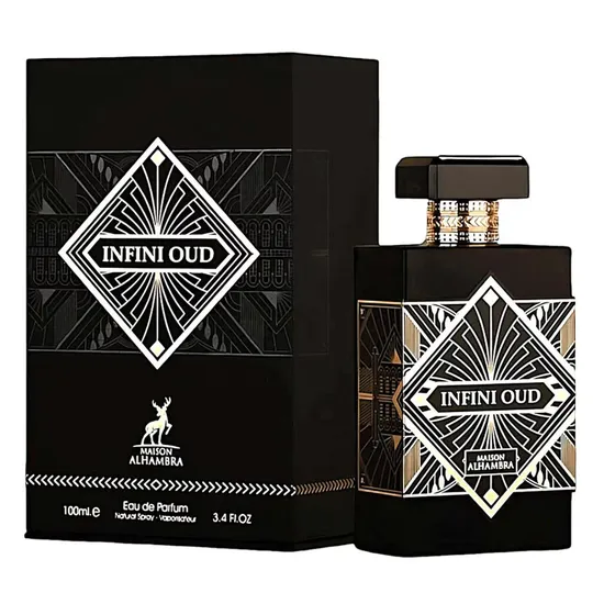Perfume Maison Alhambra Infini Oud Eau de Parfum Eau de Parfum Unissex 100ML