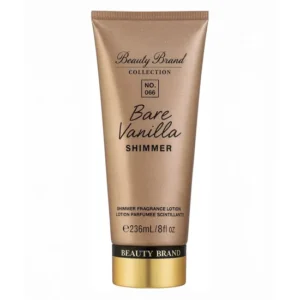 Body Lotion Beauty Brand 066 Bare Vanilla Shimmer Feminino 236ML