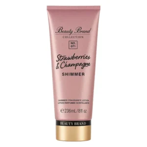 Body Lotion Beauty Brand 071 Strawberry Shimmer Feminino 236ML