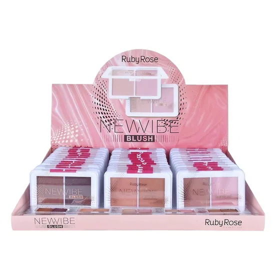 Blush Ruby Rose New Vibe HB-6114 - 36 Unidades
