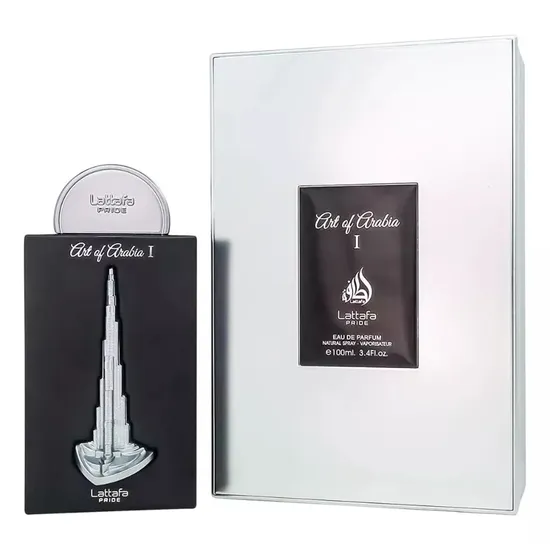 bfadf5a5b3acb141a44aa8a56bebe52644f1943a.webp Perfume Lattafa Art Of Arabia I Eau de Parfum Masculino 100ML