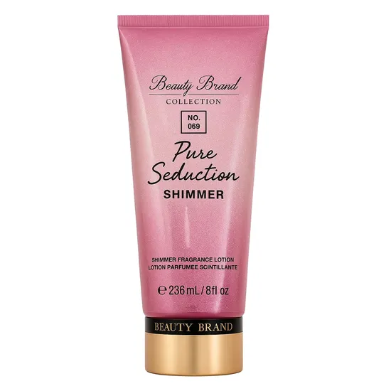 Body Lotion Beauty Brand 069 Pure Seduction Shimmer Feminino 236ML