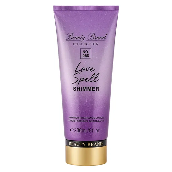 Body Lotion Beauty Brand 068 Love Spell Shimmer Feminino 236ML