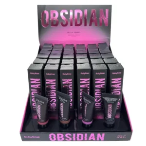 Lip Balm Ruby Rose Jelly Jewell Obsidian Ruby Rose HB-7400 - 36 Unidades