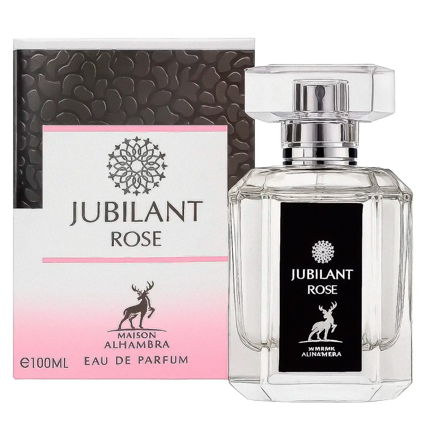 Perfume Maison Alhambra Jubilant Rose Eau de Parfum Femenino 100ml