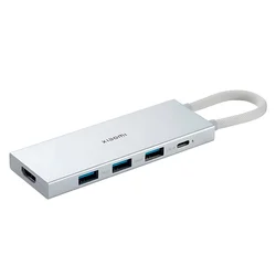 Adaptador Hub Xiaomi 5 en 1 USB-C XMDS05YM - Blanco mayorista en Atacado.me