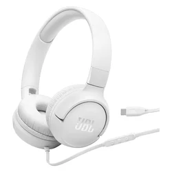 Auricular JBL Tune 520C Con Cable USB-C - Blanco mayorista en Atacado.me