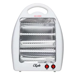 Calentador Eléctrico Cuarzo Krab KBEP800 800W 127V 2 Tubos - Blanco mayorista en Atacado.me