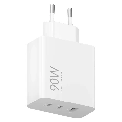 Adaptador de Energía Xiaomi 90W HyperCharge (3-Puertos)