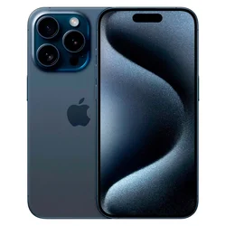Apple iPhone 15 Pro A2848 LL *CPO* 128GB eSIM Pantalla 6.1″ – Azul