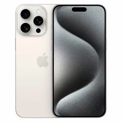 Apple iPhone 15 Pro Max *CPO* A2849 LL/A 256GB 8GB RAM Pantalla 6.7″ – Blanco Titánio