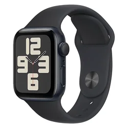 Apple Watch SE 2 2024 MXEJ3HN/A Caja Aluminio 44mm Media Noche – Desportiva Media Noche S/M