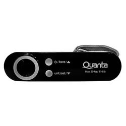 Báscula Digital Portátil Quanta QTBDP50  LCD 50Kg – Negro