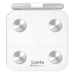 Balanza Corporal Digital Quanta QTBCB200 Bioimpedancia 180kg – Transparente