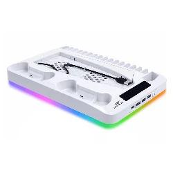 BASE DE CARGA/SOPORTE GAMINJA P-58 P/PS5-SLIM/PRO WHITE