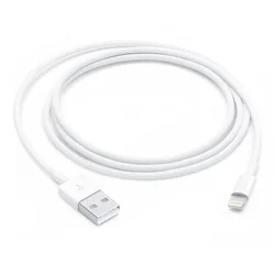 Cable Apple MUQW3ZE/A Original USB para Lightning 1 Metro – Blanco (Sin Sellar)