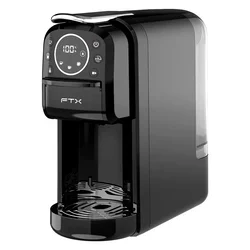 Cafetera Eléctrica FTX C2-07 1400W 220V + Soporte Cápsulas – NegrO
