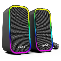 Caja de Sonido Marvo Havoc20 SG-285 RGB - Negro