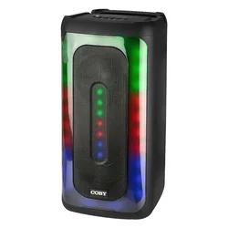 Caja de Sonido Portátil Coby CY3344-4X2IN-10W-OV Bluetooth - Negro