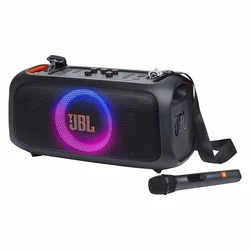 Caja de Sonido Portátil JBL PartyBox On-the-Go Essential Bluetooth + Micrófono – Negro