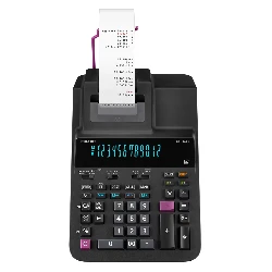 Calculadora con Bobina Casio DR-120R-BK 220V – Negro