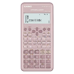 Calculadora Científica Casio FX-570ES PLUS-2PK 12 Dígitos – Rosa