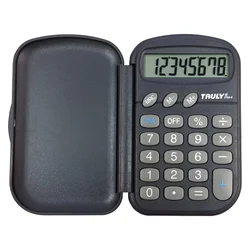 Calculadora Truly 319A-8 8 Dígitos – Gris