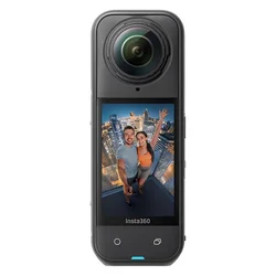 Cámara de Acción Insta360 X5 Essentials Bundle CINSAAHA 72MP WiFi – Negro