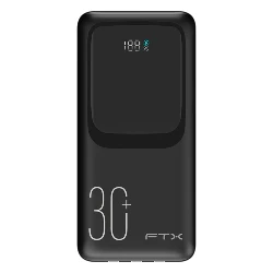 Cargador Portátil FTX PB-30LCD-BK 30000mAh 22.5W – Negro