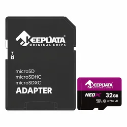 Tarjeta de Memoria Micro SD Keepdata Neo X 32GB 95MB/s - KDMSDC10U3V30A1/32G