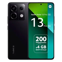 Smartphone Xiaomi Redmi Note 13 Pro 5G Global 256GB 8GB RAM Dual SIM Pantalla 6.67″ – Negro