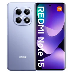 Smartphone Xiaomi Redmi Note 15 4G Global 256GB 8GB RAM Dual SIM Pantalla 6.77″ – Púrpura (Sello Pequeño)