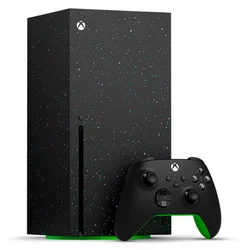 Consola Microsoft Xbox Series X Galaxy Black Special Edition 2TB SSD USA - Negro (Caja Dañada)